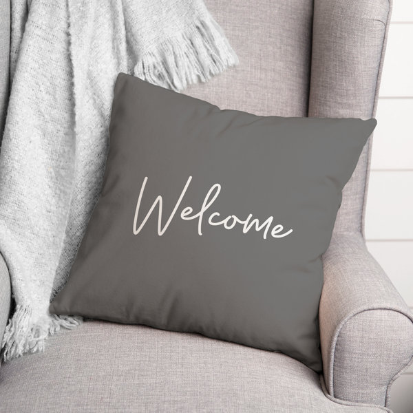 Outdoor shop welcome pillow